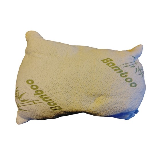 4 Pack Queen Size Soft Plush Bamboo Memory Foam Support Pillow Grade C - Picture 5 of 9